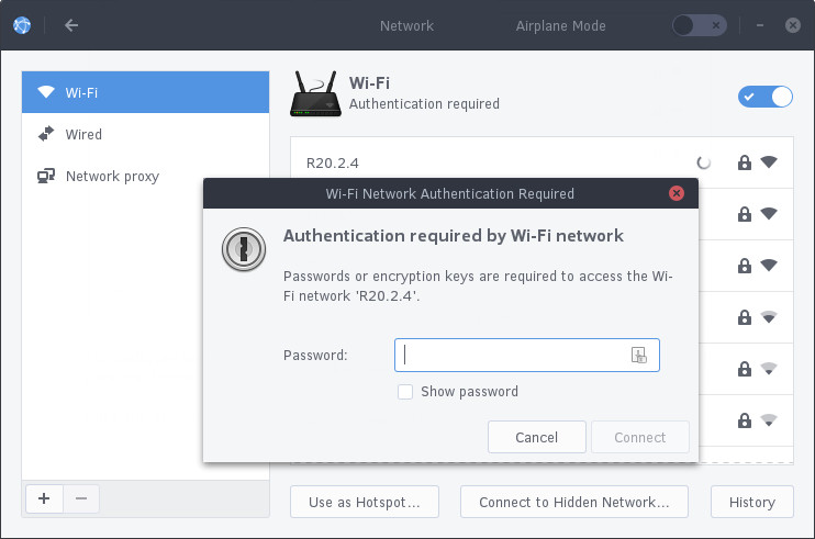 Budgie Network Authentication
