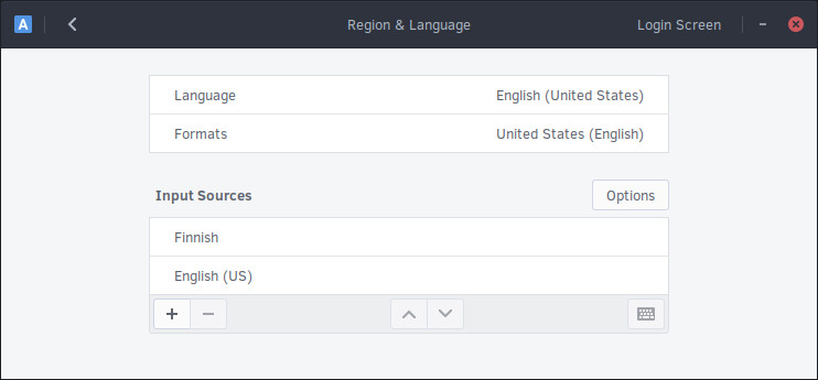 Budgie Region and Languages