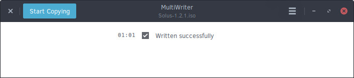 MultiWriter Done