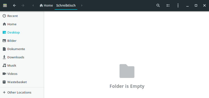 GNOME Desktop Folder