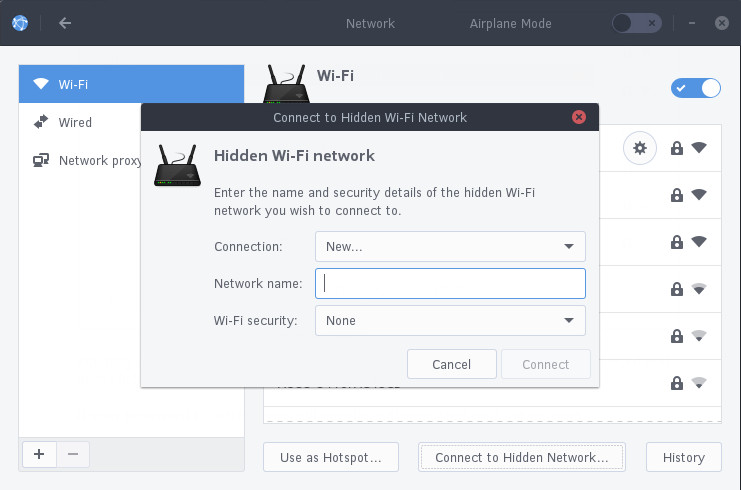 GNOME Hidden Network