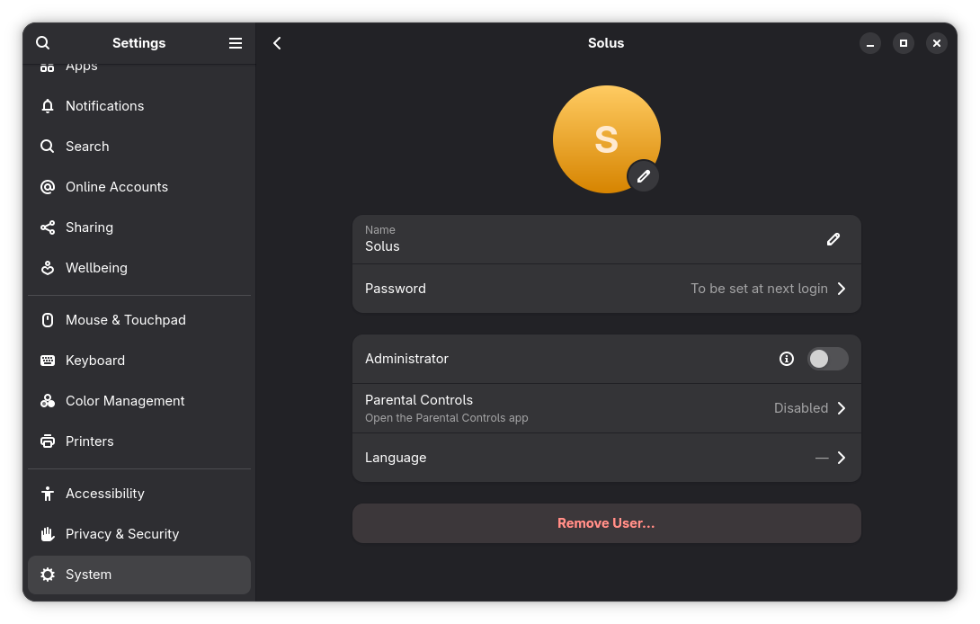 GNOME User List