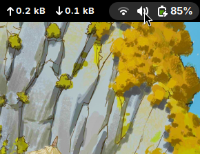 GNOME Scroll Volume
