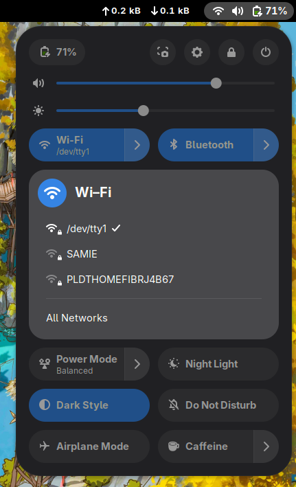 GNOME Network Indicator