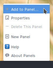 MATE Open Panel Configuration