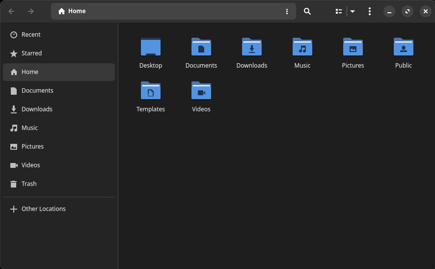 GNOME Files Screenshot